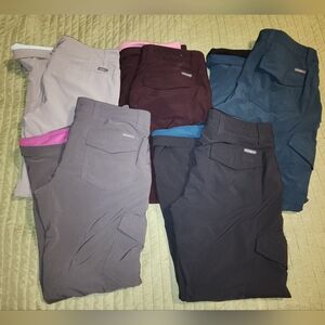 5 Pairs Eddie Bauer Fleece Cargo Pants